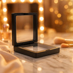 Jewellery Display Box Elegant Floating Design for Showcasing - Front View