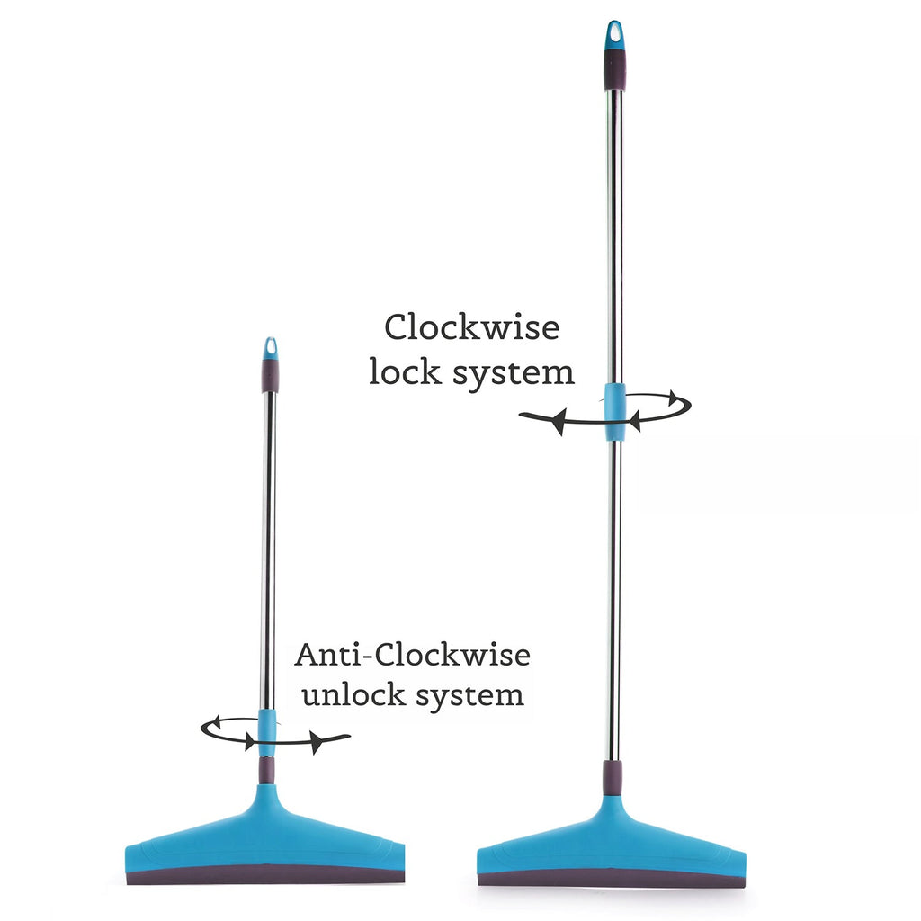 ALVENZA Adjustable Floor Wiper – Stainless Steel Handle | Pro Clean