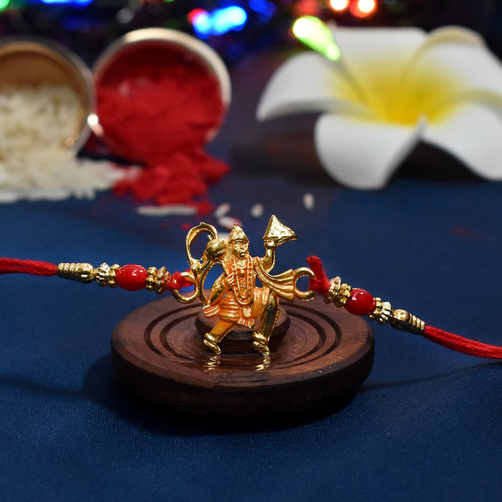 ALVENZA Hanumaan ji Rakhi – Dronagiri Mountain symbol of protection and devotion
