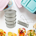 ALVENZA Double Wall Insulated Stainless Steel Tiffin – Keeps Food Hot & Fresh