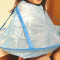 Reusable Hair Cutting Cape Mess-Free Home & Salon Use
