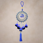 ALVENZA Om Evil Eye Wind Chime – Protective Spiritual Home Decor