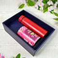 ALVENZA Personalized Temperature Water Bottle – Insulated Gift Set with Chocolates