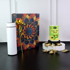 ALVENZA Personalized Water Bottle Gift Hamper – Premium Festive Set