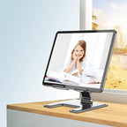 Adjustable Phone Stand Aluminium Alloy, Foldable | Wiregenix - Back View