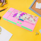 ALVENZA Jumbo Geometry Box – Multi-Compartment School Stationery | Writezo
