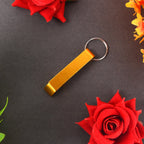 ALVENZA Stainless Steel Keychain – Durable Sleek Metal Key Ring
