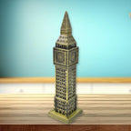 ALVENZA Big Ben Miniature Metal Statue – Elegant Home Decor Accent