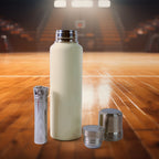 ALVENZA Stainless Steel Double Wall Flask Water Bottle – 12H Hot & Cold