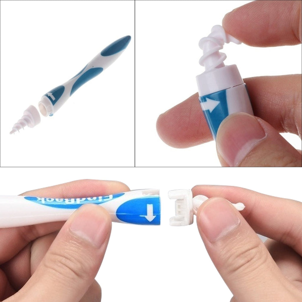 Silicone Earwax Remover – 16 Soft Tips for Safe Cleaning | XcelSafe