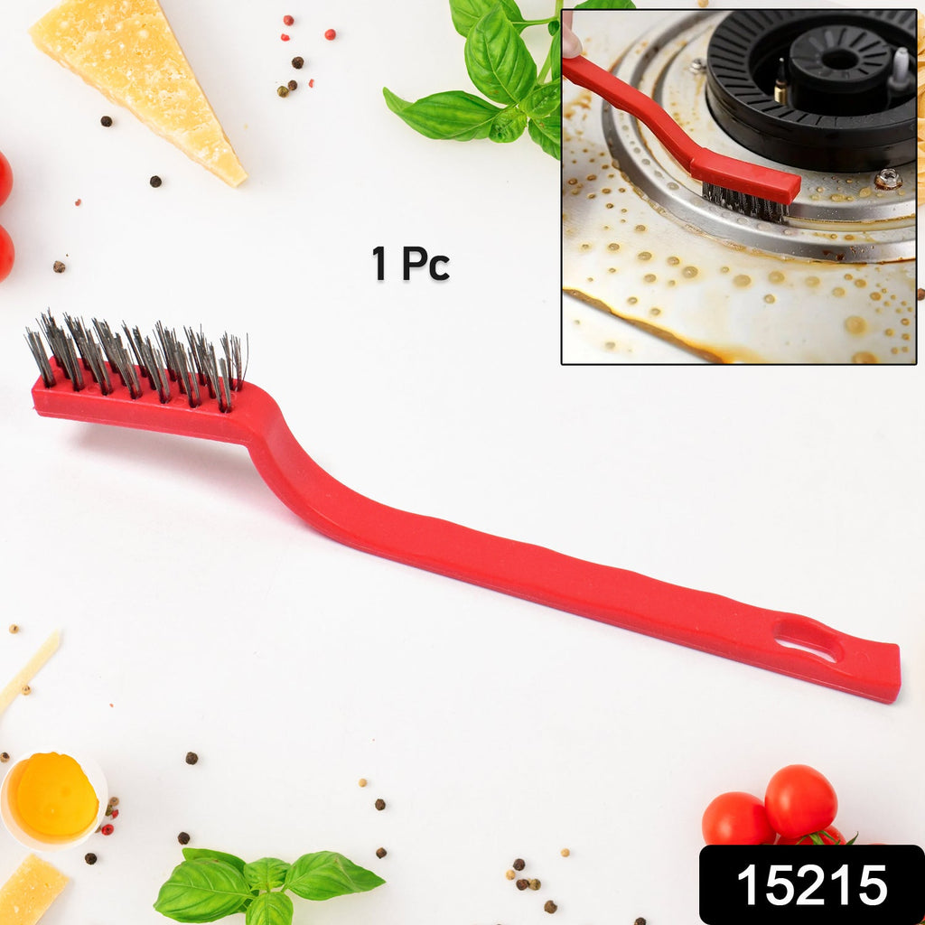 Mini Stainless Steel Wire Brush Rust Removal & Detail Cleaning | SparkleTidy - Side View