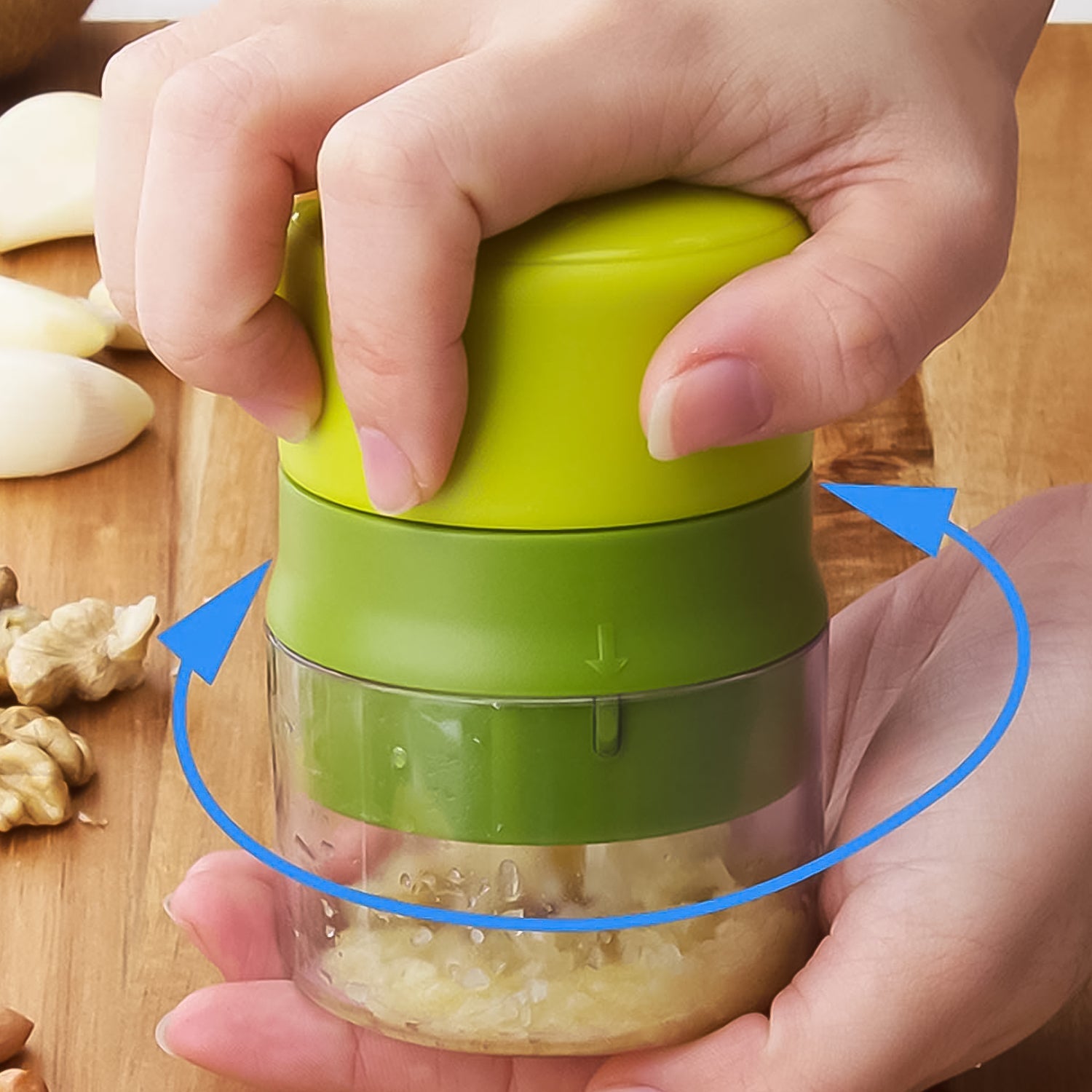 Dry Fruit Cutter Multi-Purpose Slicer & Chopper | Konvex - Back View