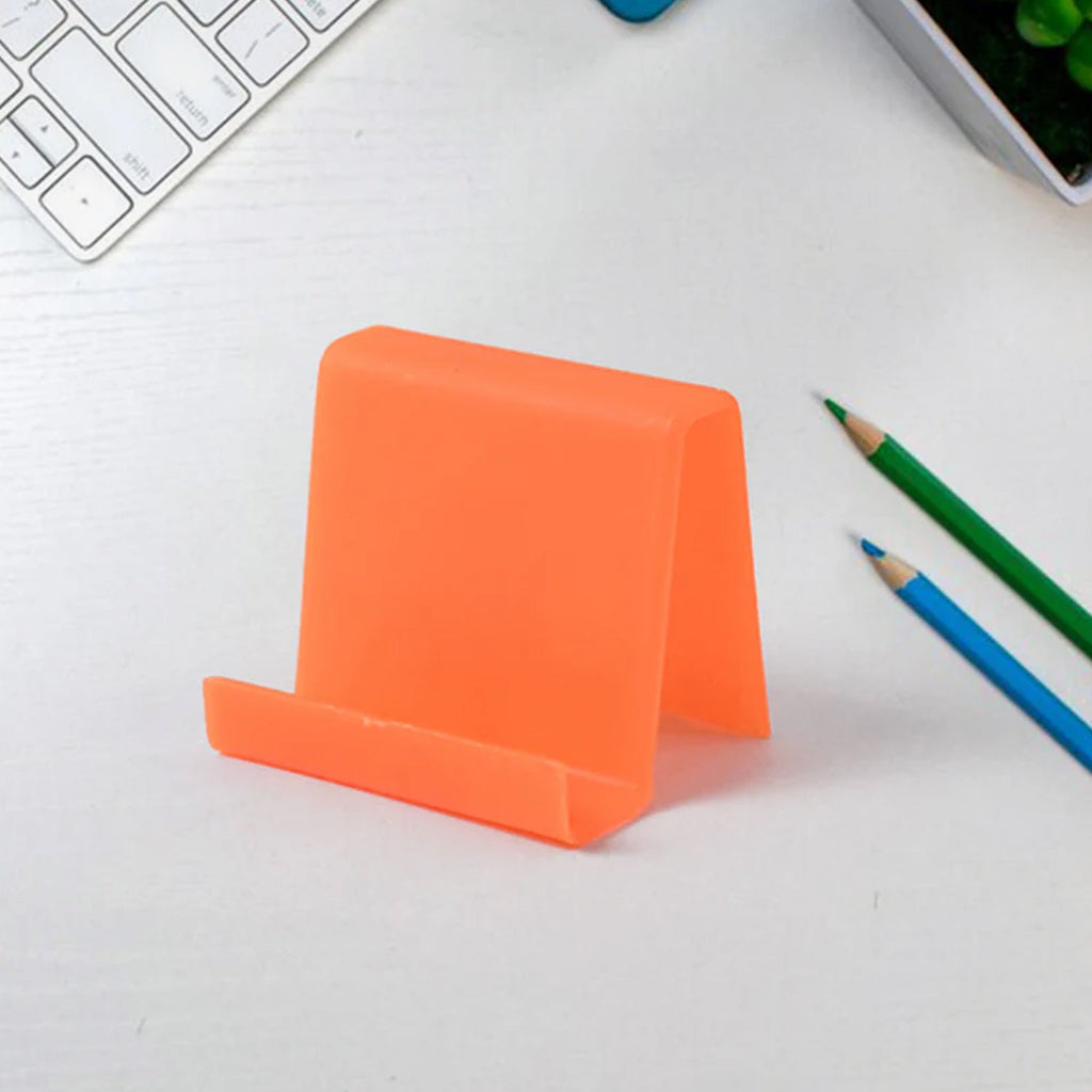 ALVENZA Mobile Phone Stand – Durable Plastic with Angled Support (2 Pc, Mixed Colors)