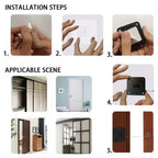 ALVENZA Automatic Door Closer – Punch-Free Sensor for Home | Safelix