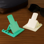ALVENZA Mobile Phone Stand – Adjustable Foldable Plastic Holder Set (2 Pc)
