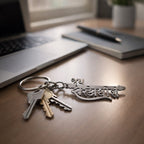 ALVENZA Religious Jay Dwarkadhish Keychain – Durable Spiritual Accessory