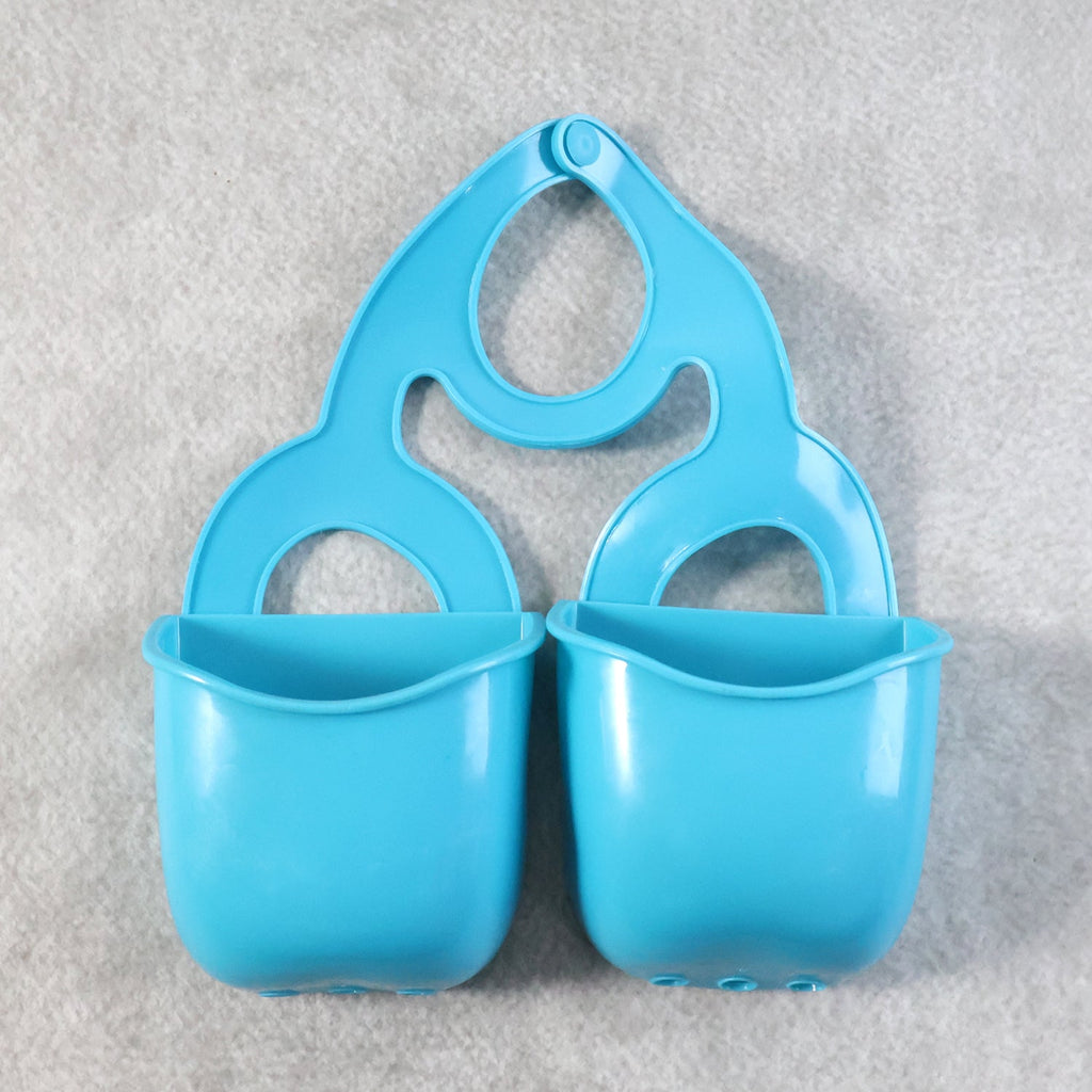Double Layer Sink Storage Basket Space-saving & Adjustable