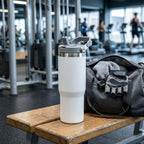 ALVENZA Vacuum Insulated Stainless Steel Tumbler – Keeps Beverages Hot & Cold
