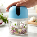 Mini Electric Garlic Chopper USB Rechargeable 300ml - Detail View 8