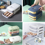 ALVENZA Egg Storage Box – Drawer Style Fridge Organizer for Freshness | Storenzo