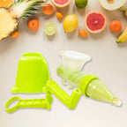 Manual Plastic Juicer Easy, Compact & Durable for Fresh Juices - Detail View 6