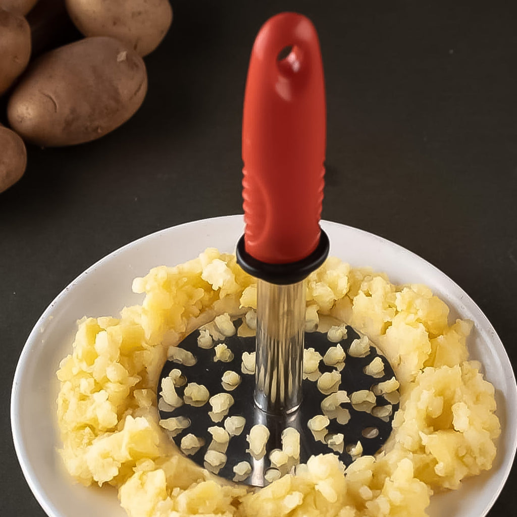 Stainless Steel Pav Bhaji Masher Durable & Easy to Handle - Detail View 6