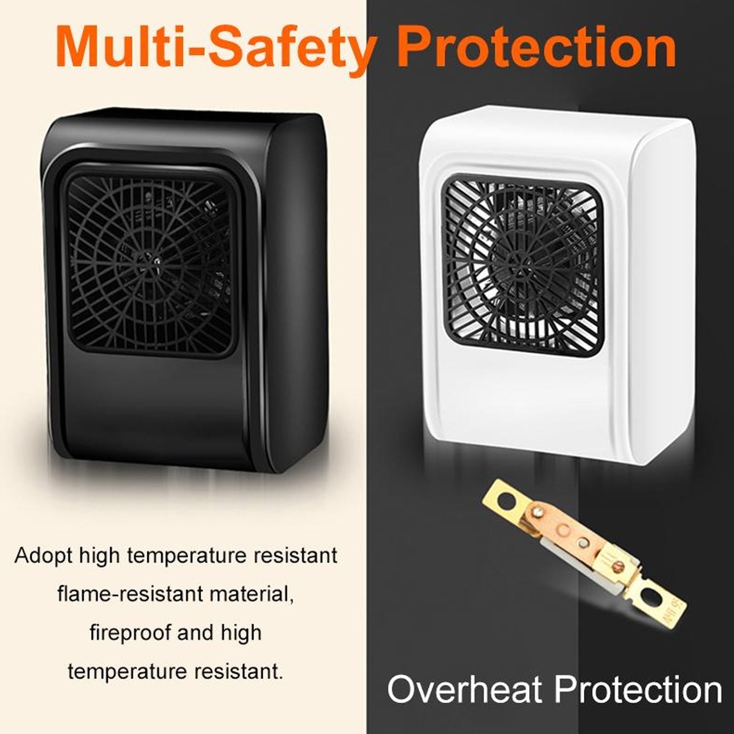 Room Heater Portable 220V Electric Heater for Home | Airvanta - Detail View 8