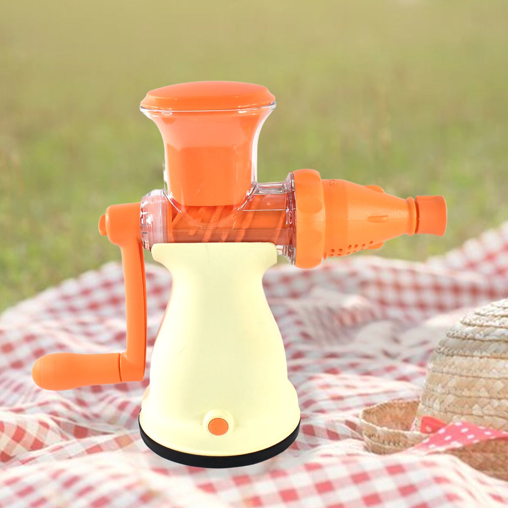 ALVENZA Manual Carrot Juicer – Heavy-Duty Vacuum Base for Easy Fresh Juice