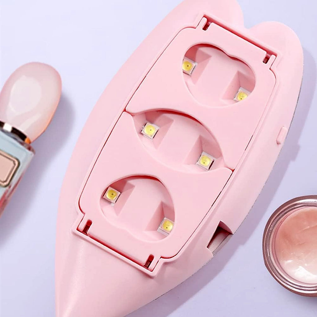 Mini UV LED Nail Lamp – Portable Gel Polish Curing | AuriGlam