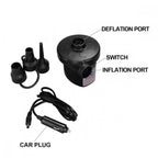 ALVENZA Electric Air Pump – Fast Inflate/Deflate for Home & Travel | FitFuzion