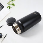 ALVENZA Stainless Steel Insulated Vacuum Bottle 600ml – Keeps Drinks Hot & Cold