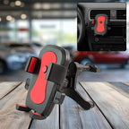ALVENZA Car Mobile Holder – One Touch Air Vent Mount for Smartphones