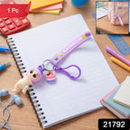 ALVENZA Doll Cupcake Keychain – Colorful Rainbow Strap Accessory