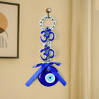 ALVENZA Double OM Evil Eye Hanging – Spiritual Protection Decor