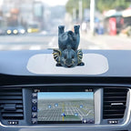 ALVENZA Transparent Non-Slip Silicone Dashboard Mat - Large Size Grip