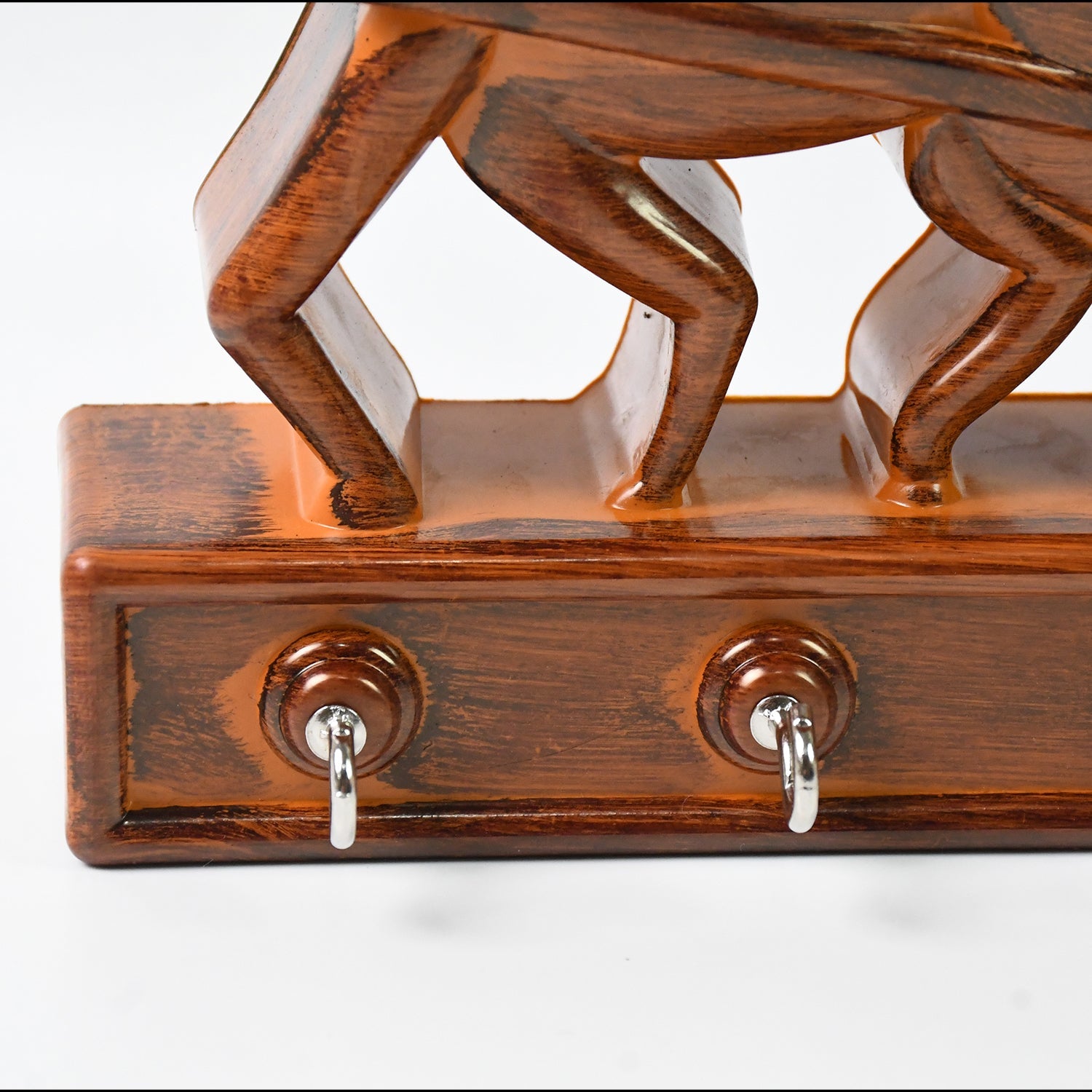 Rath Wall Key Holder 6 Hooks, Decorative - Front View