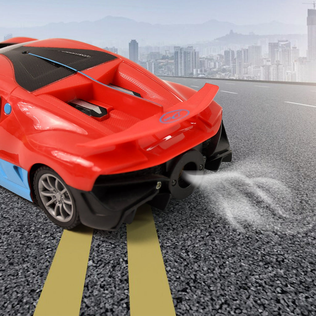 ALVENZA High-Speed RC Sports Car – Realistic Spray Exhaust Effect
