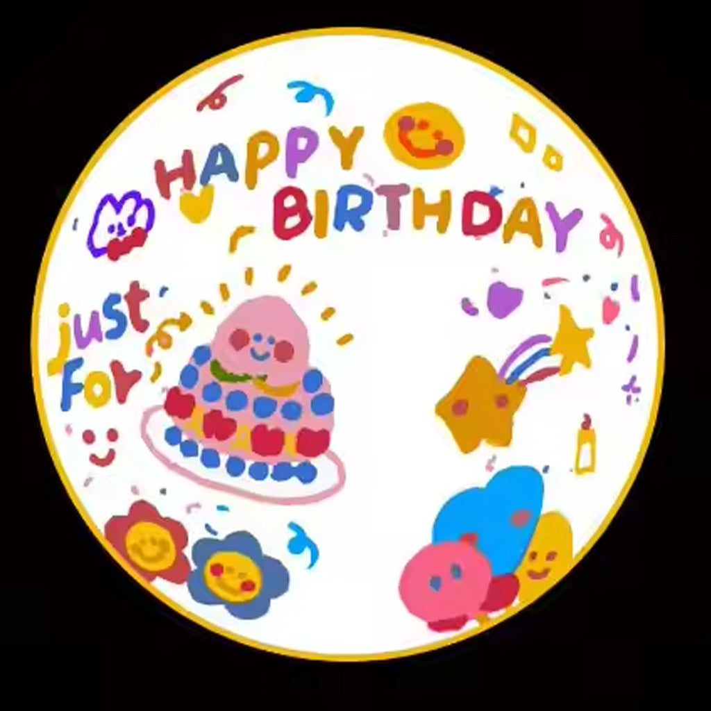 Birthday Projector 8 Slide Patterns & Night Light | GiftingGrace - Detail View 6
