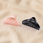 Triangle Hair Claw Clip – Durable 12 Pc Mix Color Set