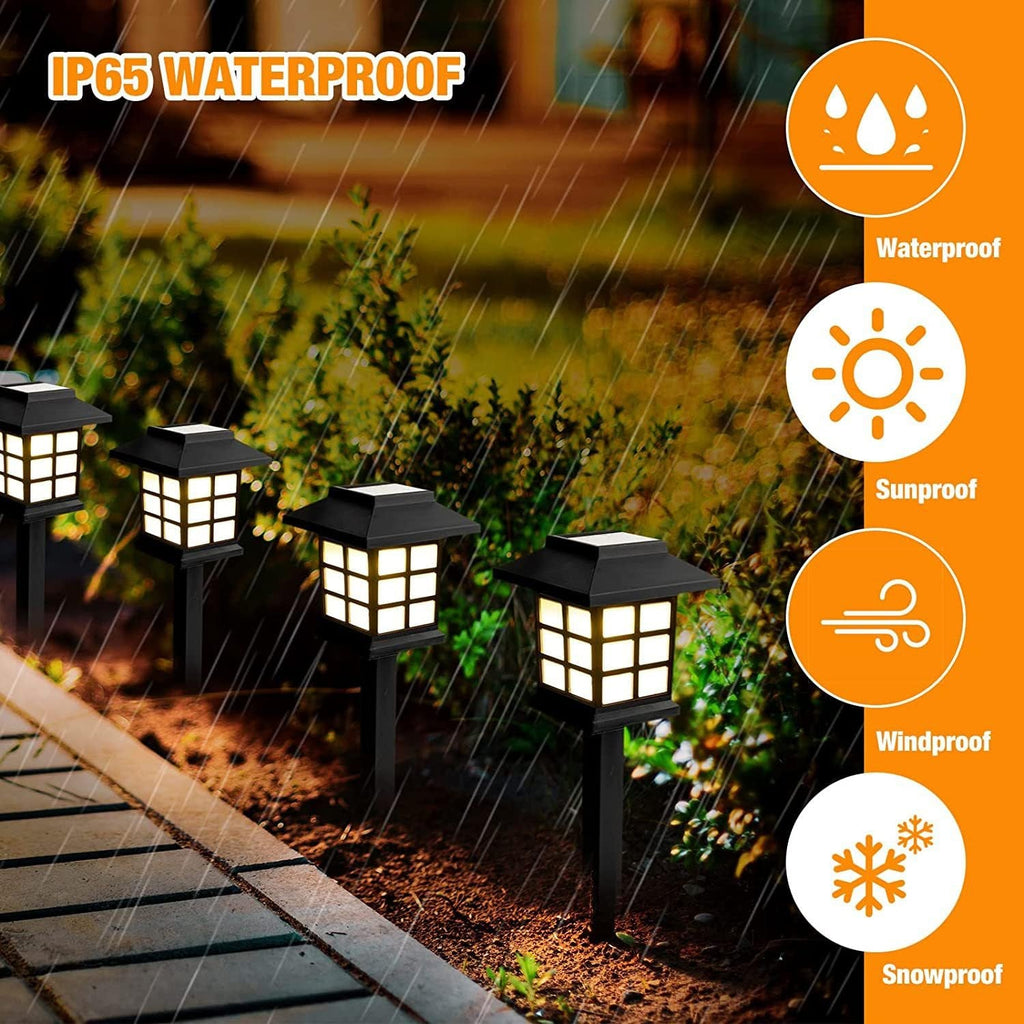 ALVENZA Solar Garden Lights – Waterproof Outdoor Landscape (2-Pack) | Garden Vera