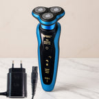 4D Rechargeable Electric Shaver – Smooth Waterproof Grooming