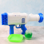 Bubble Gun for Kids 32 Holes, Powerful Blaster | Play & Move