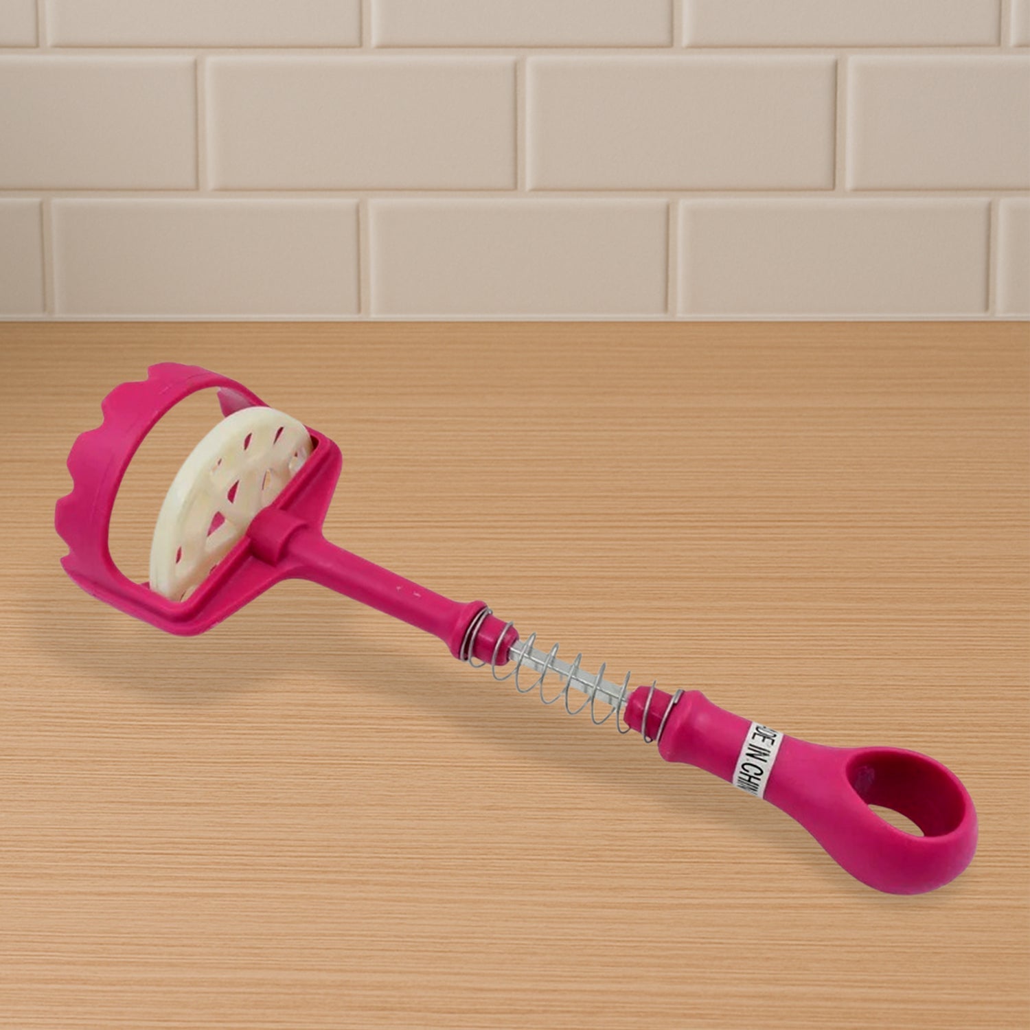 Potato Masher Ergonomic & Durable Stainless Steel Kitchen Tool - Front View