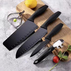 ALVENZA Stainless Steel Kitchen Knife Set – 5-Piece Professional | DeoDap