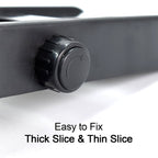 Adjustable Vegetable Slicer Stainless Steel Blades | Konvex - Back View