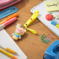 ALVENZA Teddy Bear Keychain – Cute Cartoon Bag Charm with Love Strap