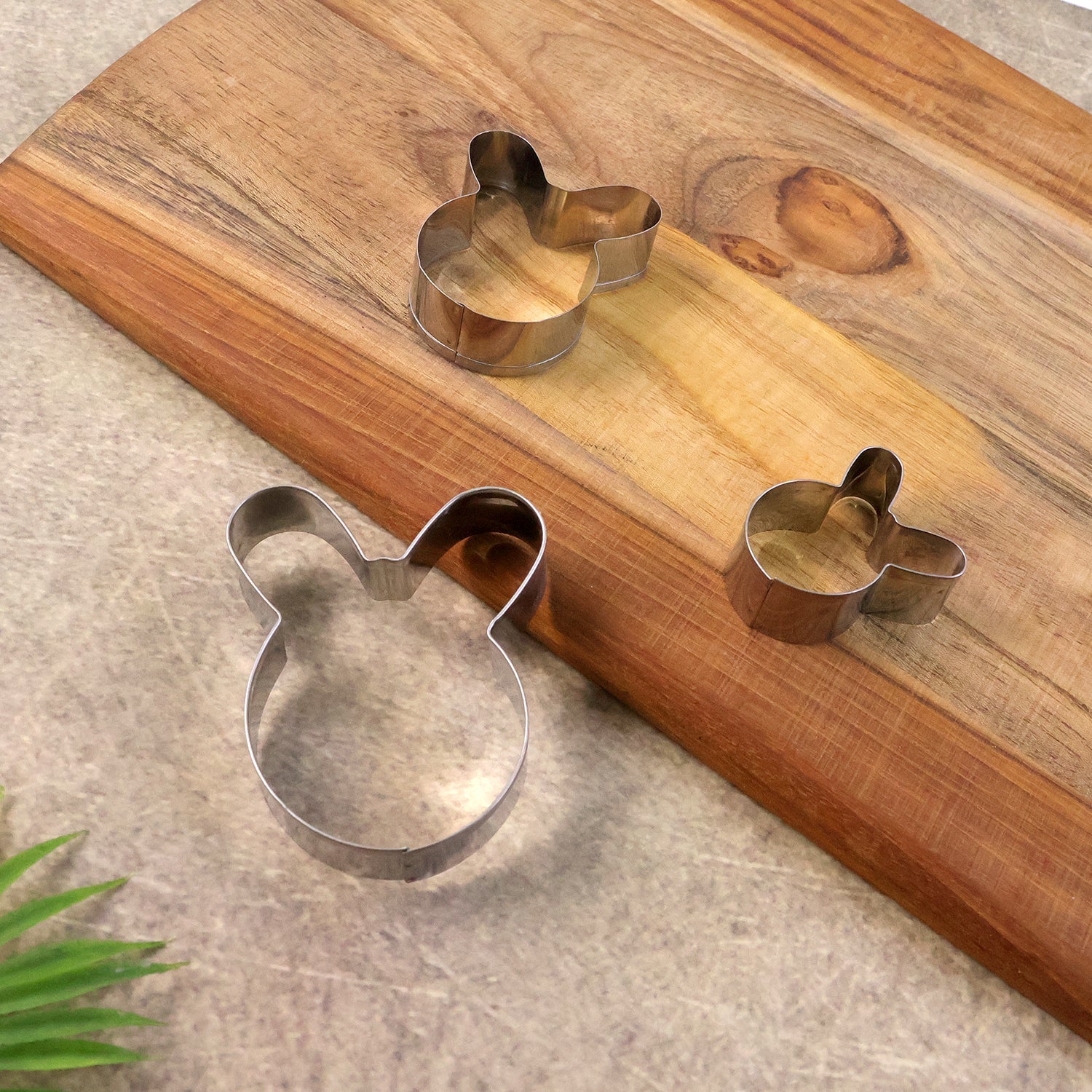 Stainless Steel House Shape Cookie Cutter Set 3 Durable Baking Molds - Detail View 8