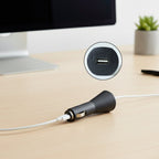 ALVENZA 12V Single USB Car Charger Adapter – Compact Mobile Car Charger