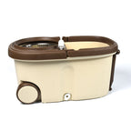 ALVENZA Spin Mop with Bucket – 360° Microfiber Floor Cleaner | Velvet Wipe