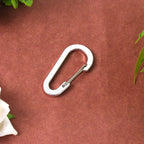 ALVENZA Small Snap Hook Clasps Loop Belt – Durable Steel Keychain Clip